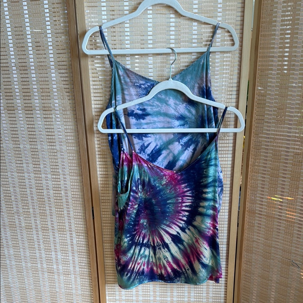 Tie-Dye Spaghetti Strap Top
